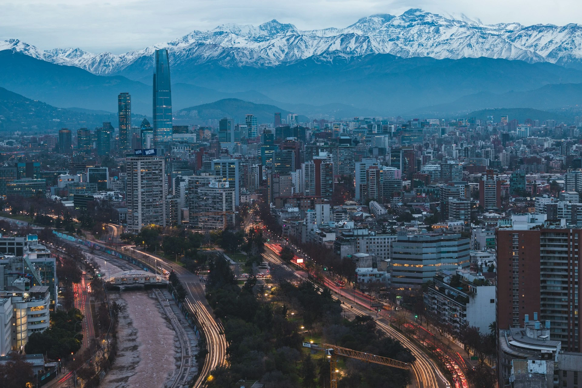 Vista de Santiago de Chile